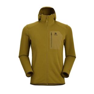 凯乐石冷杉POLARTEC连帽抓绒外套男吸湿排汗弹力户外登山徒步攀冰