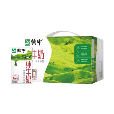 蒙牛纯牛奶营养早餐奶
