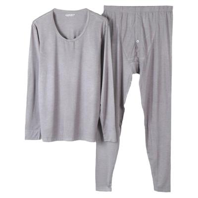 新一步男士小鹅羽绒超薄保暖套装