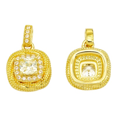 正品美菲品牌18k金吊坠diy百搭