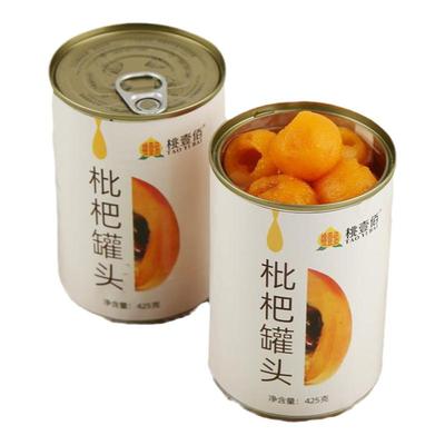 新鲜水果罐头黄桃枇杷什锦杨梅梨