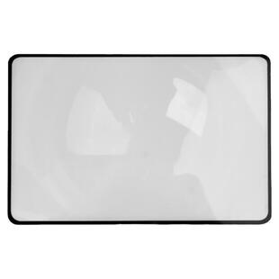 拜斯特3倍卡片放大镜a5纸张大小超薄手持式阅读看书报纸大镜片