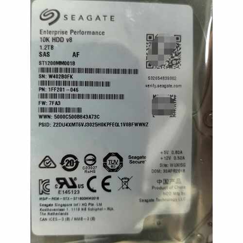 Seagate/希捷ST1200MM0018 1.2T SA