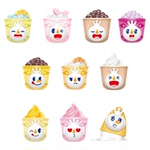 蜜雪冰城雪王积木Q粒果茶加冰系列盲盒潮玩手办摆件少女心礼物