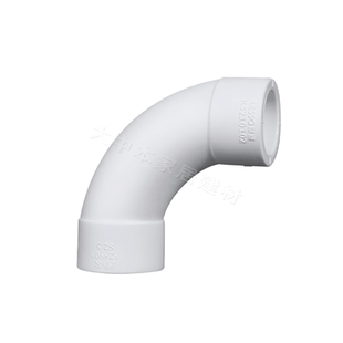 联塑PPR大弧度弯头热熔水管配件大全90度接头直角4分 6分管件弯管