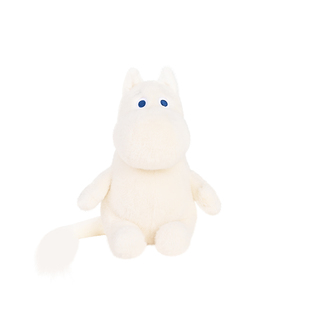 山莫Moomin姆明公仔豆袋坐姿柔软可爱小精灵毛绒娃娃玩偶新年礼物