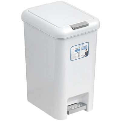 双开盖30L超大容量垃圾桶