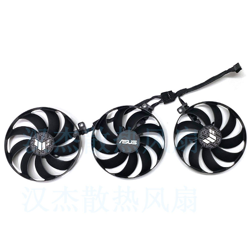 原装ASUS华硕TUF-RTX3060TI 3070 3080 3090 RX6700 6800显卡风扇