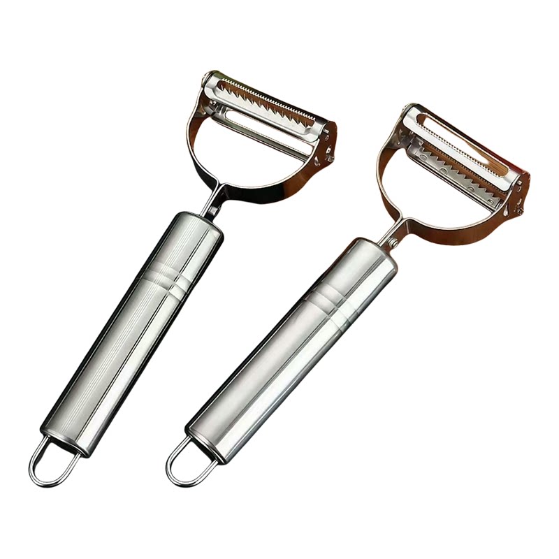 古奈仕不锈钢双面削皮刮皮器