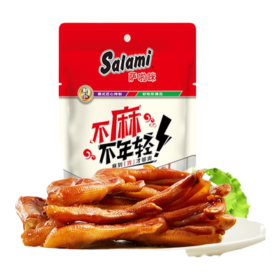 萨啦咪真空小包装78g鸭掌
