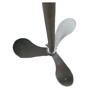 【优质】不锈钢立式加药搅拌机器叶片 三叶搅拌液体轴杆螺旋桨片