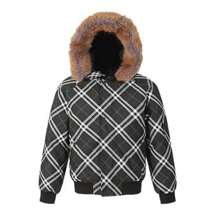 BURBERRY博柏利 男士宽松版鹅绒连帽羽绒服飞行夹克外套 8091594