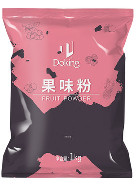 盾皇速溶草莓果味粉奶茶店原料