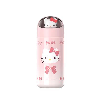 三丽鸥水杯库洛米保温杯高颜值男儿童上学专用直饮保冷送礼女杯子