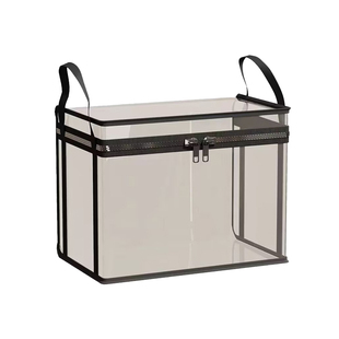 旧书收纳神器学生书本收纳袋透明防尘整理教室课本书籍收纳箱高中