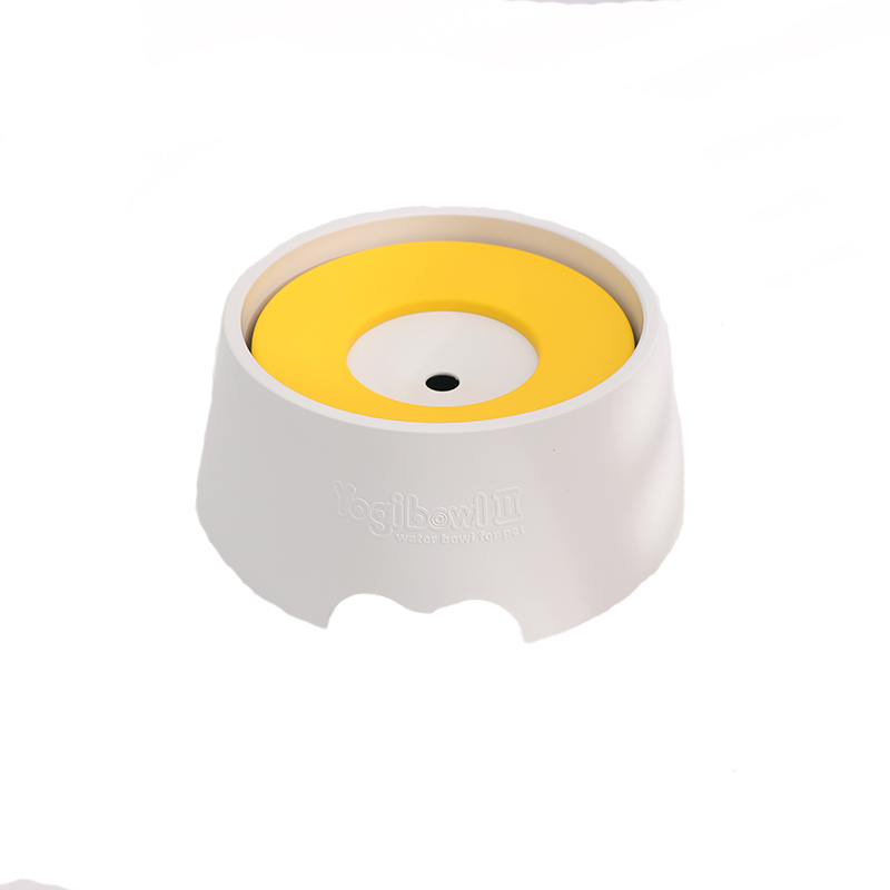 韩国yogi喝水碗宠物不湿嘴狗碗防洒水打翻胡子湿猫狗浮力碗饮水器