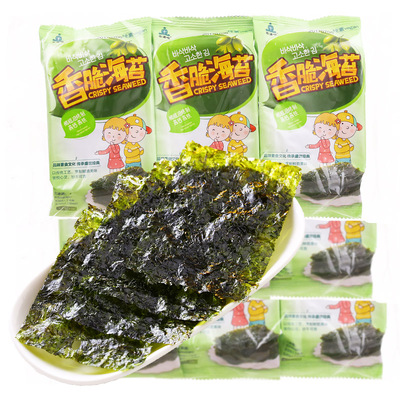 香脆烤海苔儿童零食素食