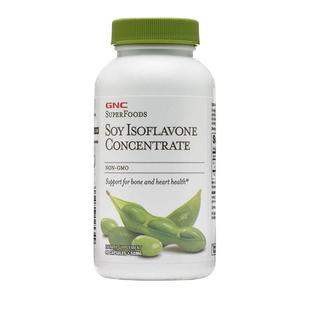 美国GNC浓缩大豆异黄酮天然植物雌激素90粒卵巢调理内分泌雌激素