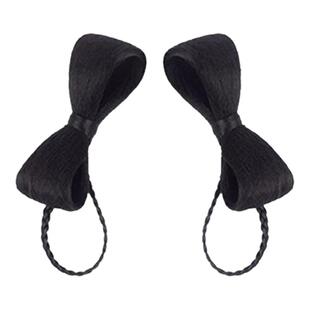 汉服头饰抓夹一体式蝴蝶结发髻儿童古装日常盘发造型发包古风假发