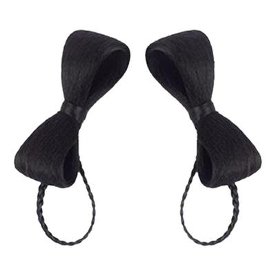 汉服头饰抓夹一体式蝴蝶结发髻儿童古装日常盘发造型发包古风假发