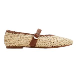 ALDO女士浅口单鞋彩虹编织休闲一字带平底鞋玛丽珍鞋ASKS25B92