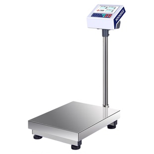 花潮全不锈钢防水电子秤商用台秤100公斤精准电子称水果水产海鲜