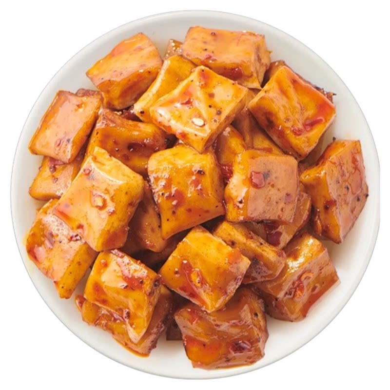 来伊份川香豆干500g麻辣味豆腐干豆制品零食香干散装来一份