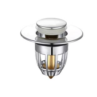 洗手盆脸池漏水塞子卫生间下水器过滤弹跳芯按压式翻盖板配件通用