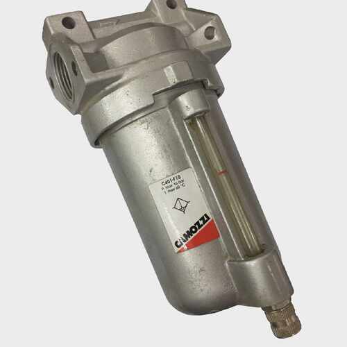 CAMOZZI C401-F10 Inline Air Filter 1 In Metal Bowl with sigh