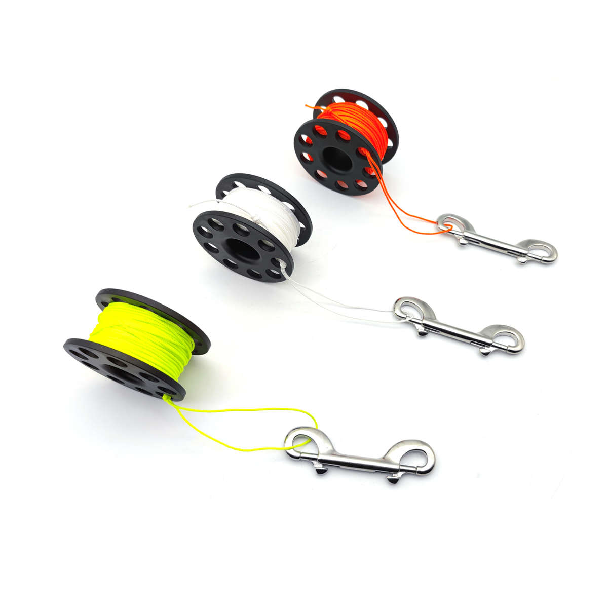 30米潜水象拔线轮塑料线轴潜水配件放绳器 技术潜水强力涤纶绳