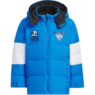 阿迪达斯正品小童运动羽绒服