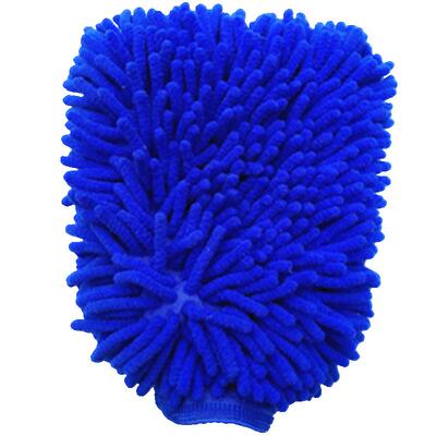 雪尼尔毛绒双面清洁工具洗车手套