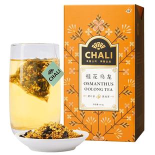 CHALI 桂花乌龙茶花草茶安溪铁观音下火茶包茶叶茶里公司出品花茶