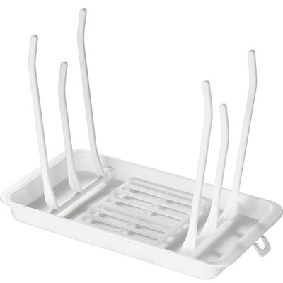 日本进口奶瓶晾干沥水架折叠便携