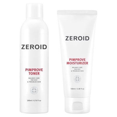 ZEROID/姿露得控油保湿舒缓水乳套组