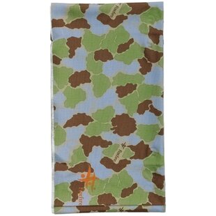 日本FOXFIRE夏季户外钓鱼防晒面罩遮阳全脸路亚钓鱼速干迷彩护面