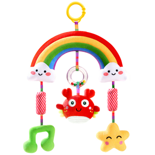 婴儿车挂件玩具床铃车载安全座椅安抚风铃挂饰推车上车内拉拉乐