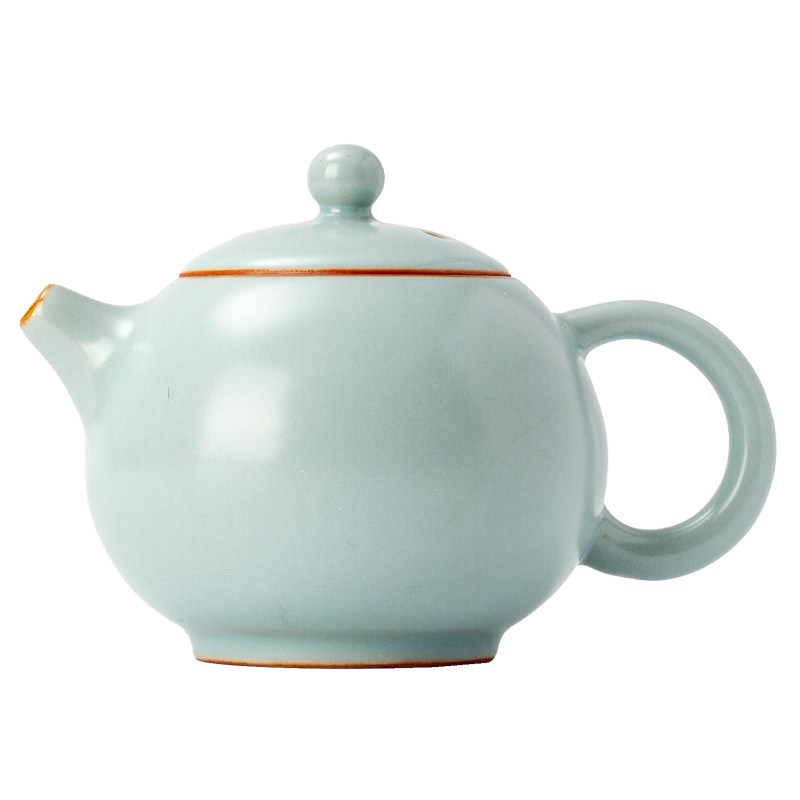 精工汝窑茶壶细腻肤感