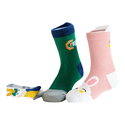 贝贝怡儿童秋冬新品袜子组合5双