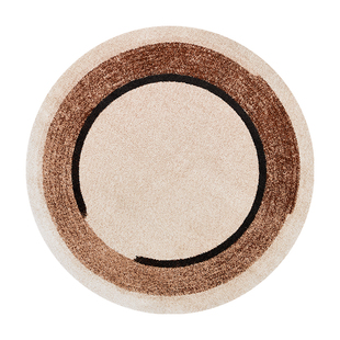 圆形地毯客厅2026新款防水防污免打理休闲椅隔音地垫电竞房圆毯