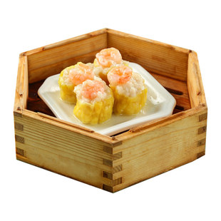 广州酒家利口福虾仁干蒸烧卖广东早茶港式点心香菇烧麦速冻早餐