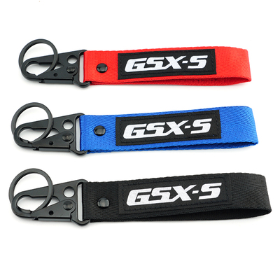 适用铃木GSX-S750 GSXS1000/1000F GSX-S125钥匙扣钥匙带装饰挂绳