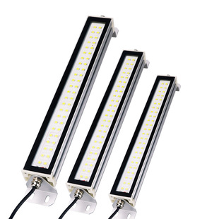 金属LED机床工作灯220V防水防油烟防尘荧光数控照明车床三防灯24v