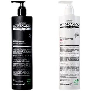 myorganics活力/净化/枸杞洗发水480ml 防脱控油蓬松滋养大容量