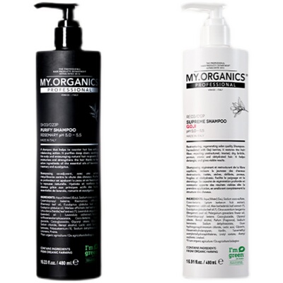 my.organics洗发水防脱控油蓬松