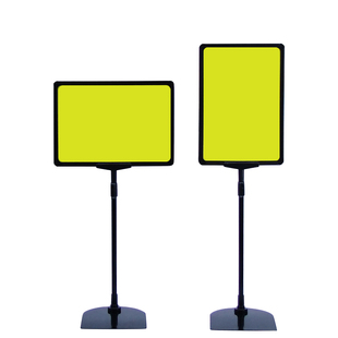 a4堆头价格促销牌台式支架促销架广告仓库标识牌 超市pop标价牌