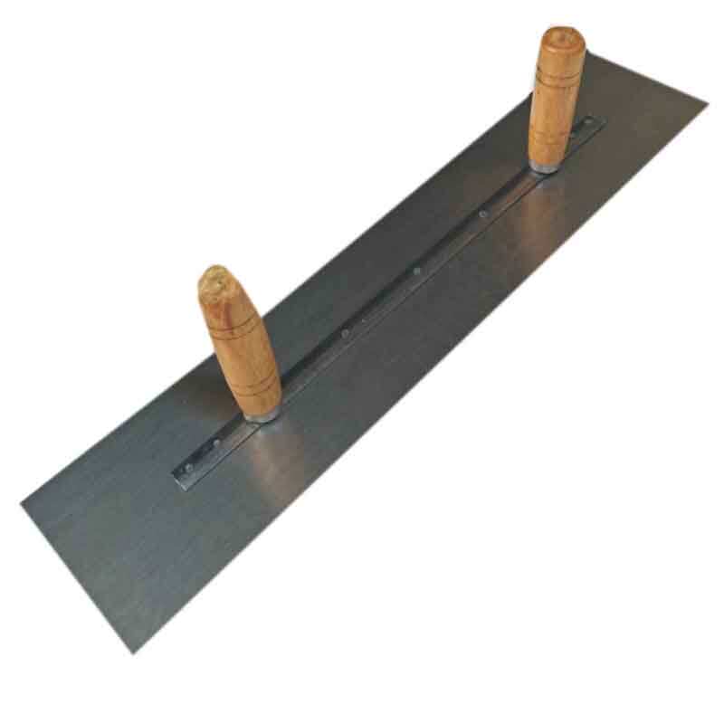 抹子/硅藻泥工具双柄大灰匙批刀抹灰刀双柄铁板泥板装修工具 包邮