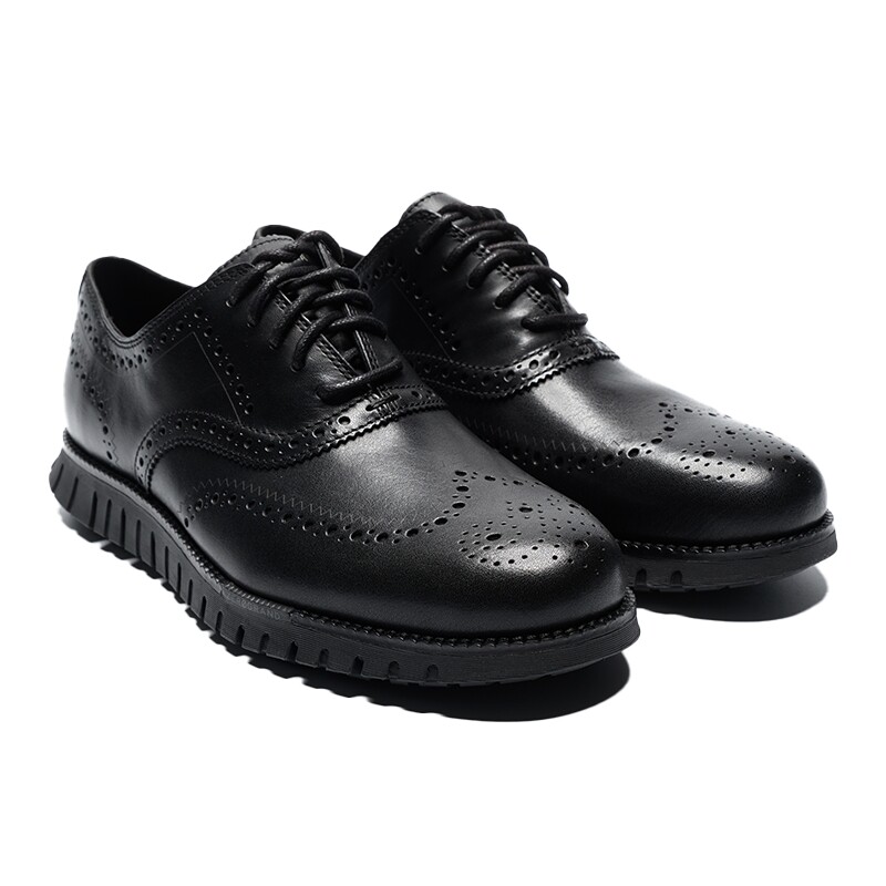 Cole Haan/歌涵 男鞋牛津鞋 布洛克雕花商务休闲轻便皮鞋男C39601