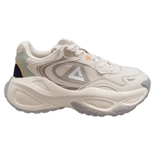 匹克态极男鞋凌峰25年秋冬面包鞋情侣百搭复古老爹休闲运动鞋增高