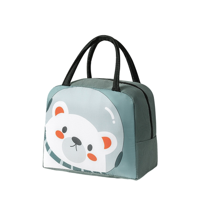 卡通可爱保温手提饭盒袋